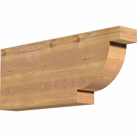 Ekena Millwork Alpine Smooth Rafter Tail, Western Red Cedar, 3 1/2"W x 10"H x 24"L RFT04X10X24ALP00SWR